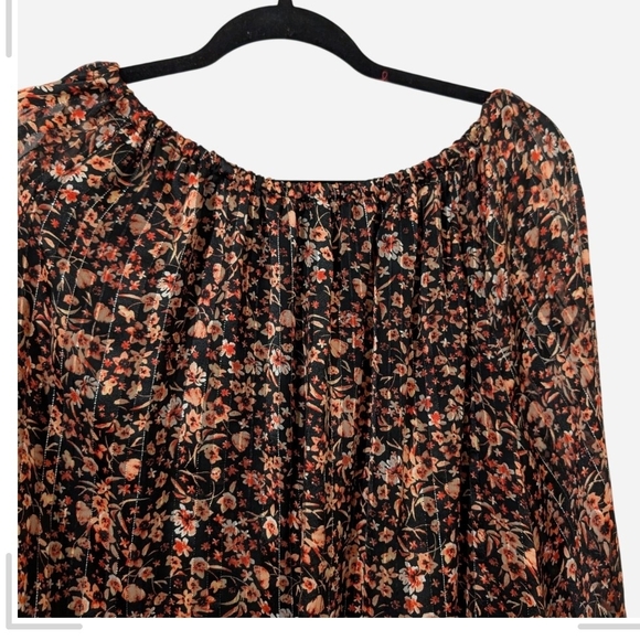 Floral Print Women's Top - Picture 4 of 13